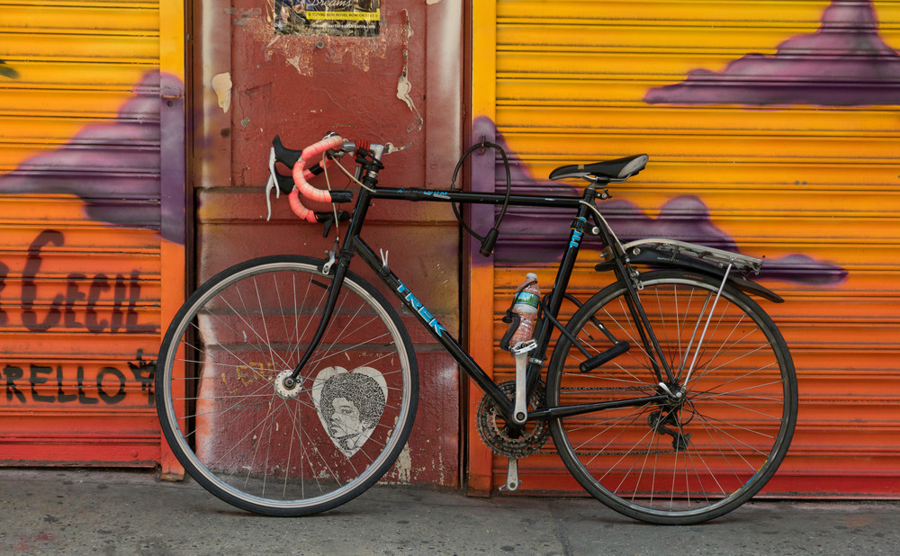 Colorful bike NYC