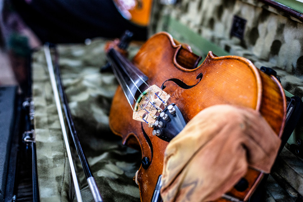 Fiddle In Case Photography Art | Lance Haynes