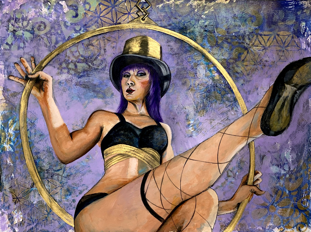 Circus Lyra P Art | Goddess Knows Art