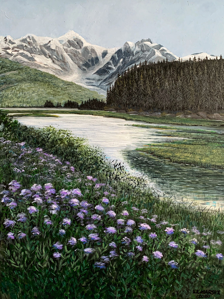 Mountain Flowers Art | Skip Marsh Art
