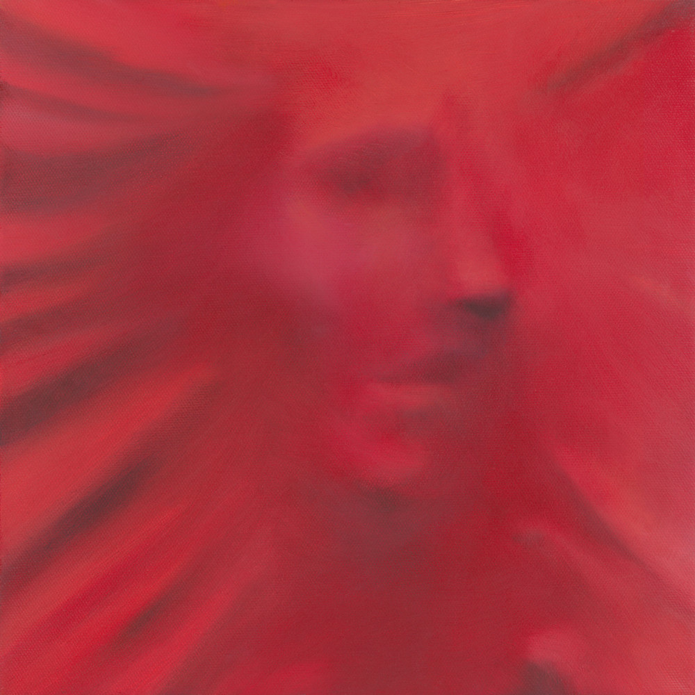 Carrington Arts - red minimal painting Carrington Arts - red minimal painting