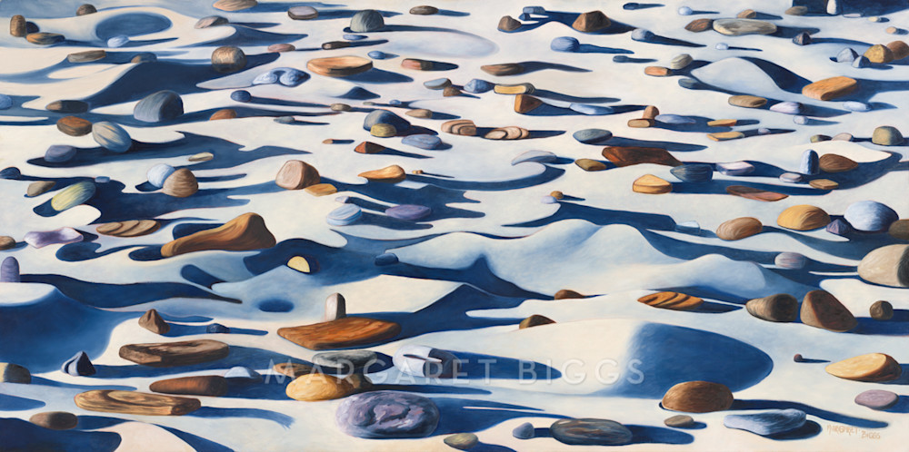 Shadows On The Shore Art | Margaret Biggs Fine Art