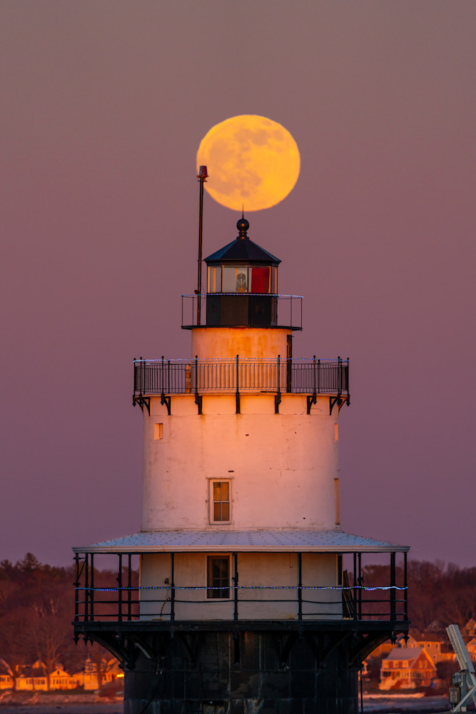 Cold Moon Over Spring Point