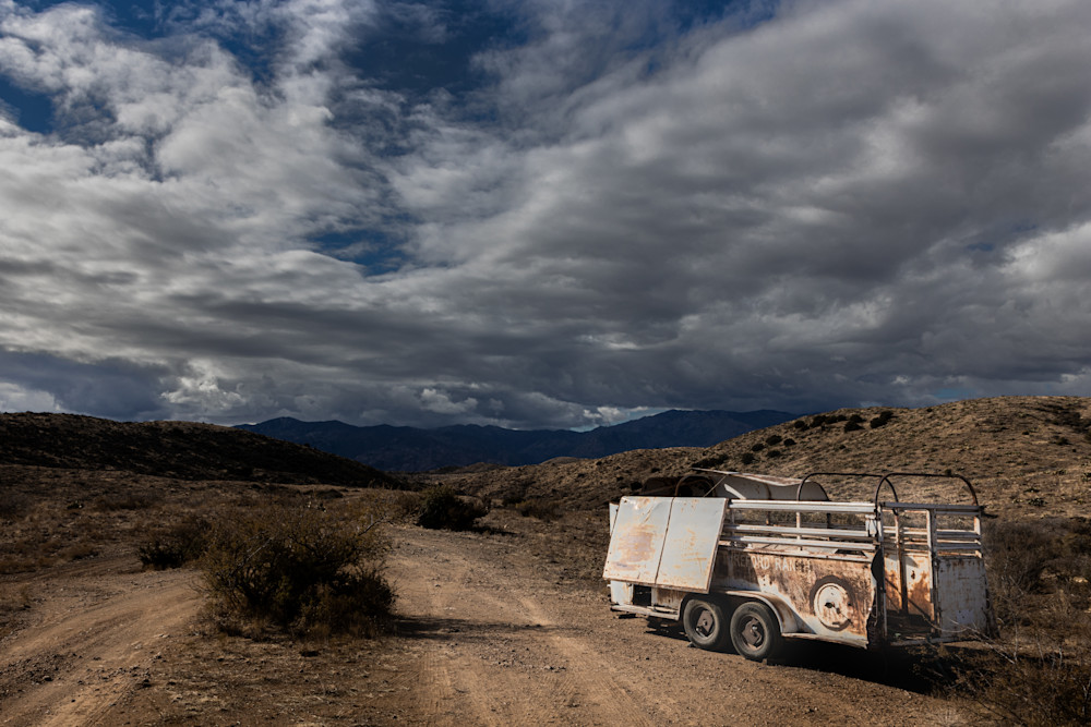 Forgotten Cow Trailer Photography Art | Spry Gallery