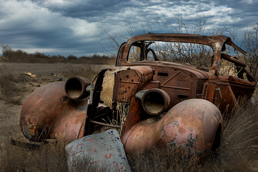 Rusted Auto Photography Art | Spry Gallery