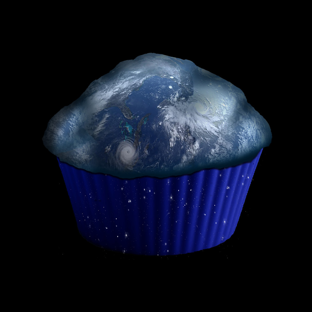 The Edible Earth Cupcake  Art | Art from the Soul