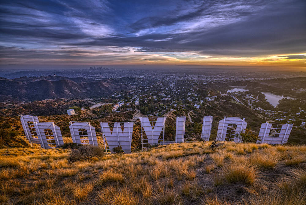 Backstage Of The Hollywood Sign Photography Art | zoeimagery
