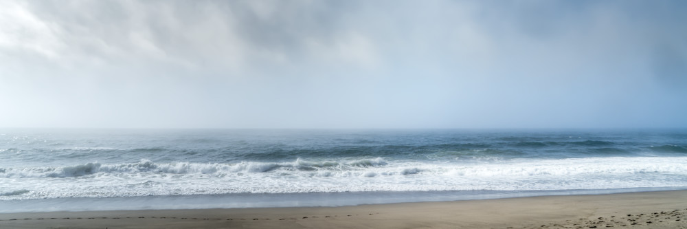 Ocean Alone   Panorama Photography Art | 4 points photography