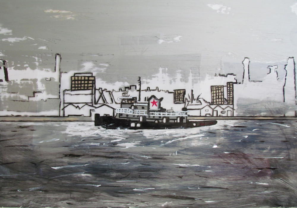 Uncle Bill's Tugboat Art | The Eden Gallery