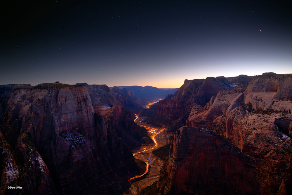 Christmas Star Over Zion
