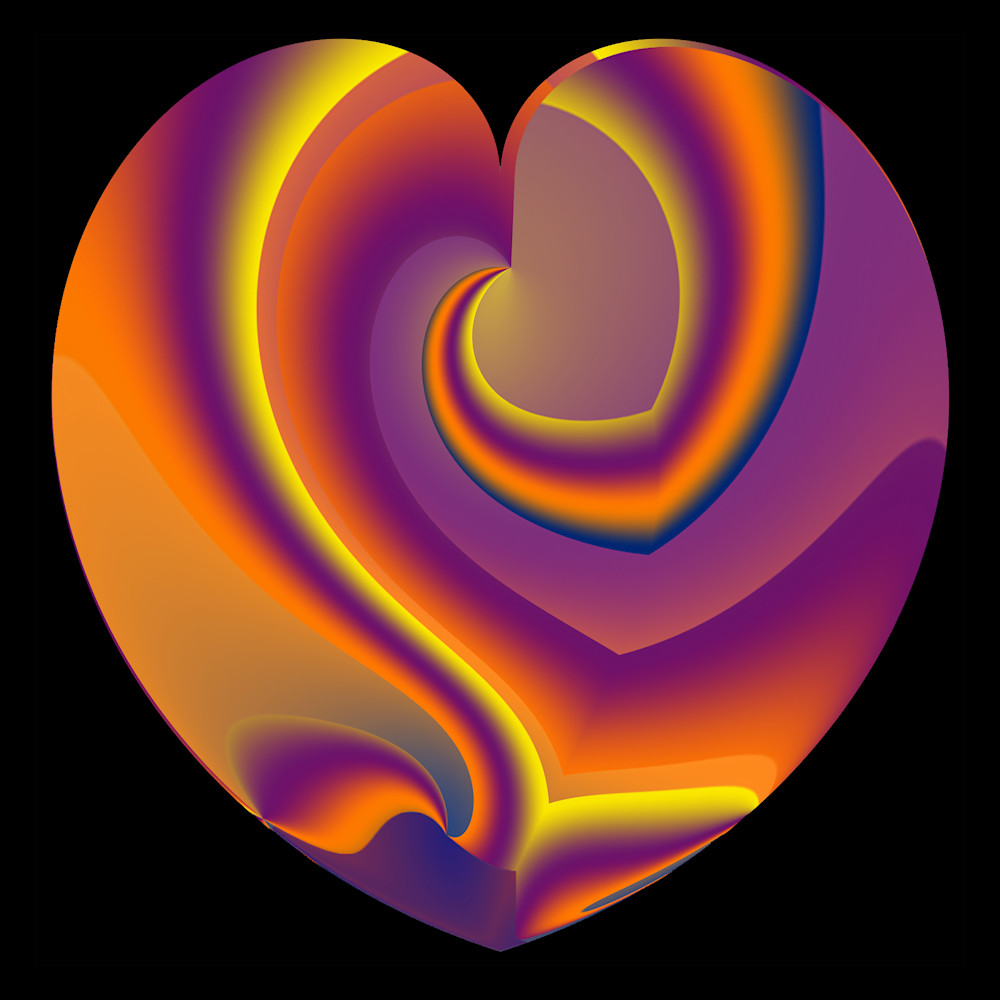 abstract, heart