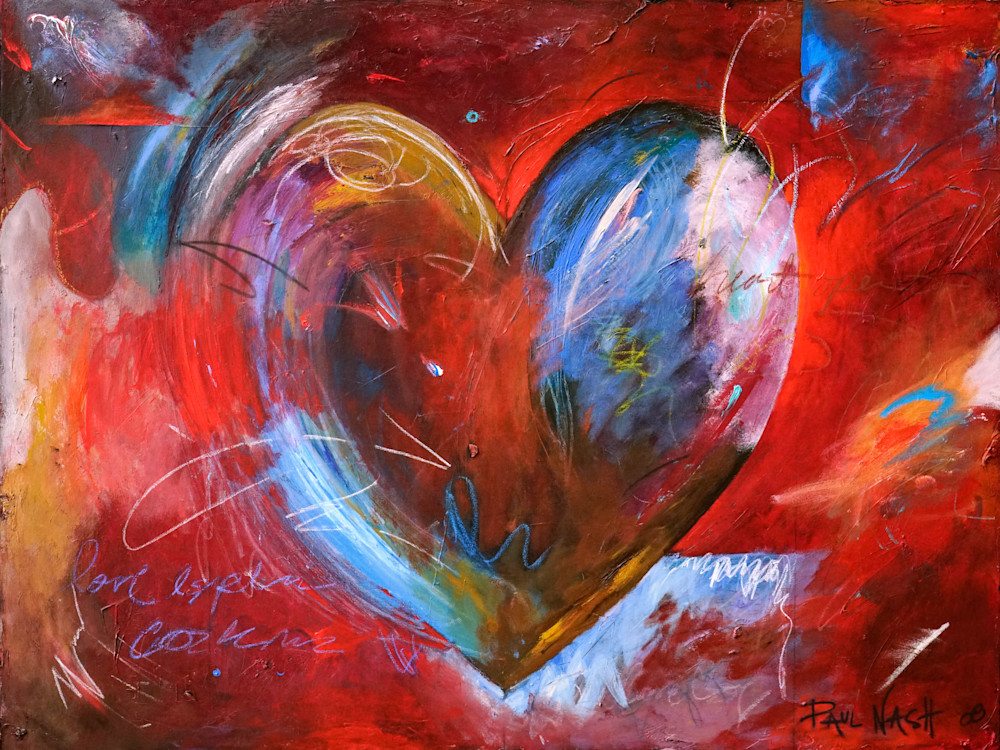 Red Heart Art | Paul Nash Art