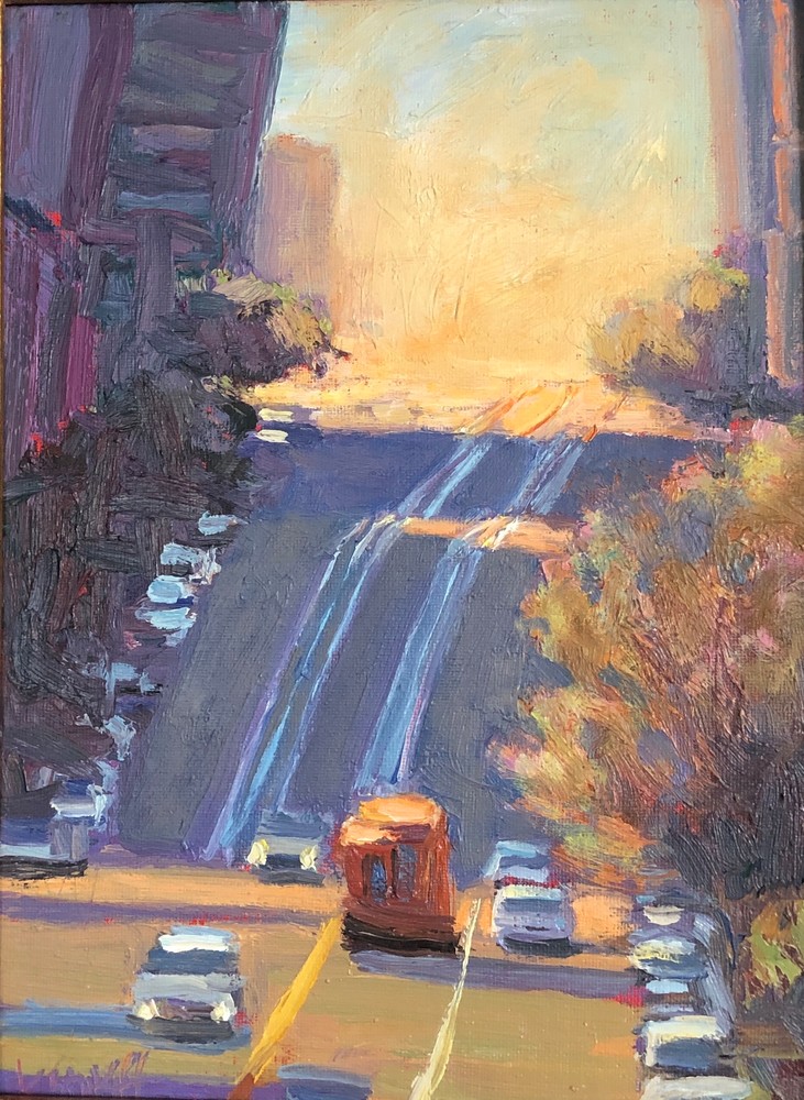 Uphill Climb Art | La Chica Art