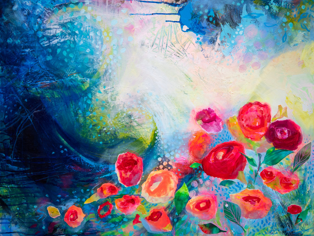 And Still I Will Bloom Art | Jessica Hughes Fine Art