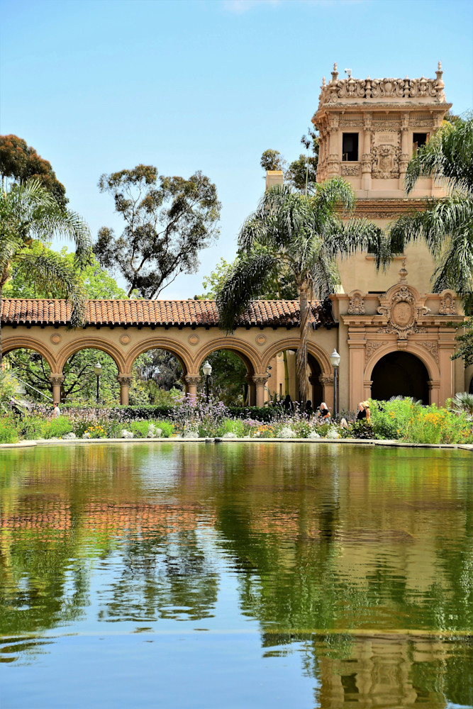 Balboa Park Reflection Pool San Diego California  Photography Art | California to Chicago 