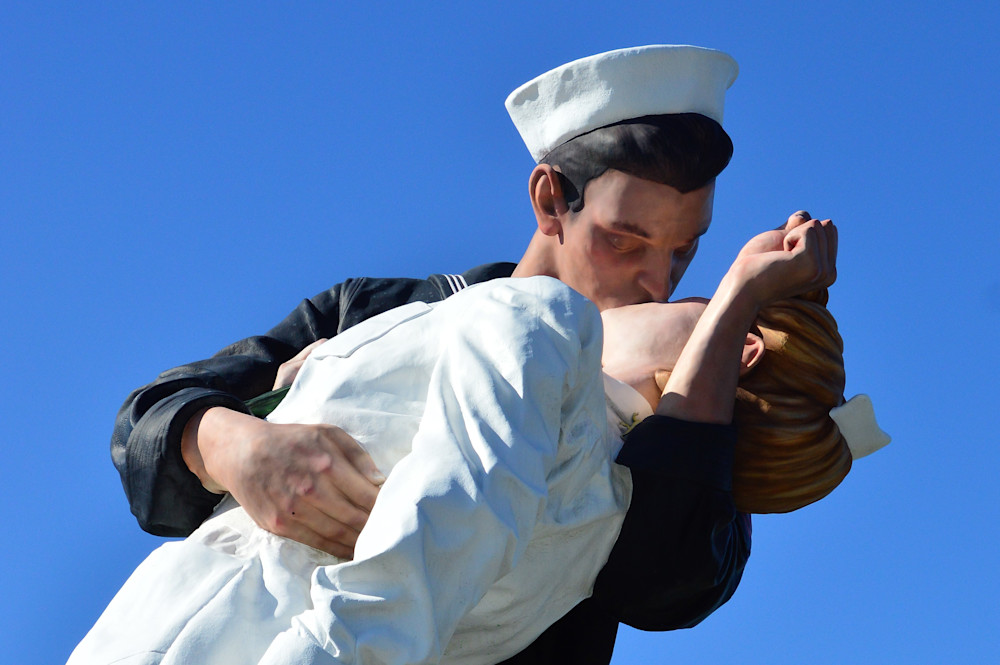 Unconditional Surrender Kiss San Diego California  Photography Art | California to Chicago 
