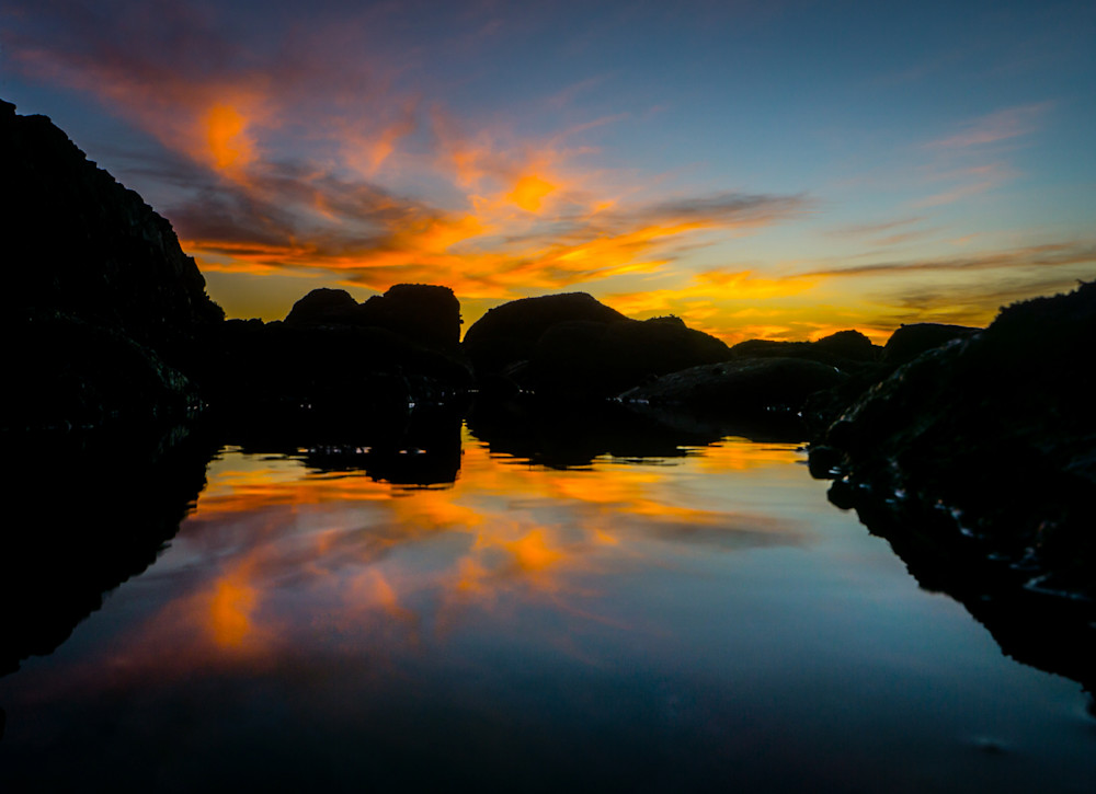 Mirrored Sunset, Asilomar Photography Art | Brad Wright Photography
