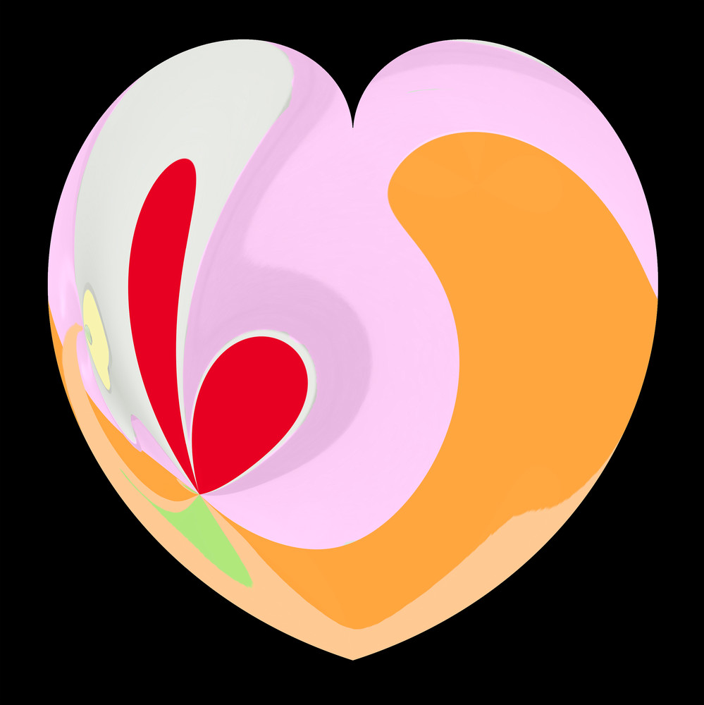 Quirky Heart Art | karenihirsch