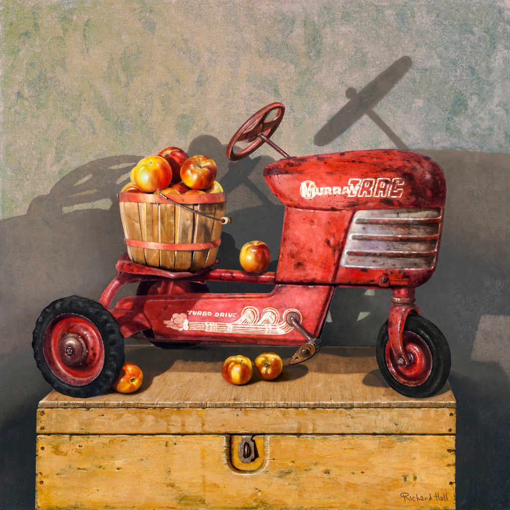 Apple Peddler Art | Richard Hall Fine Art