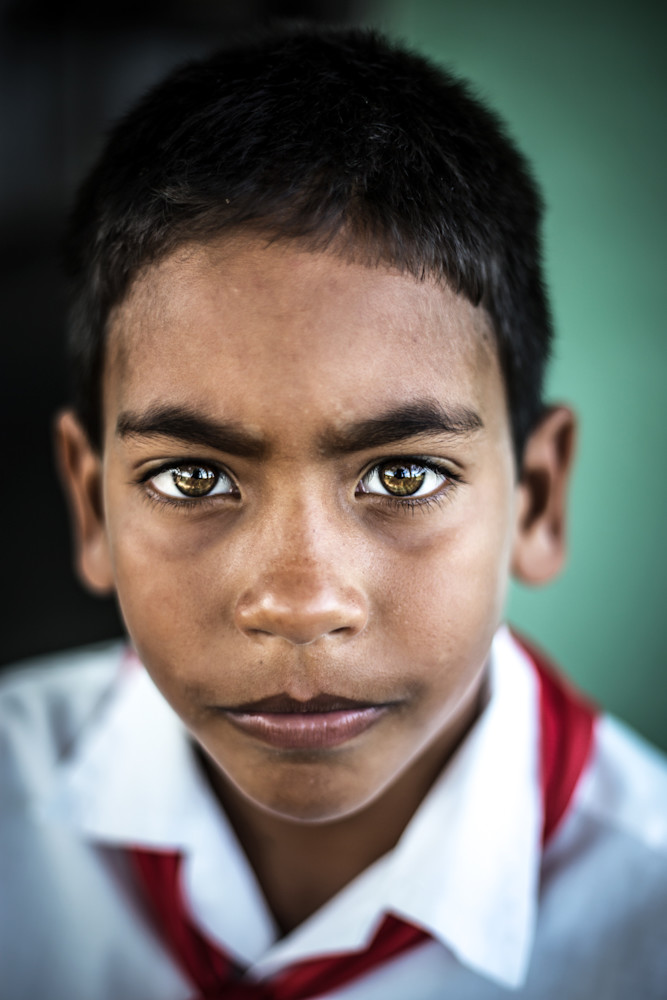 Cuban School Boy Photography Art | Wendy Humble Photography
