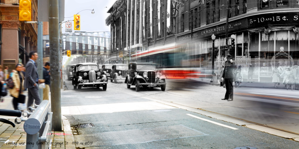 Past Present - Woolworth's on Queen