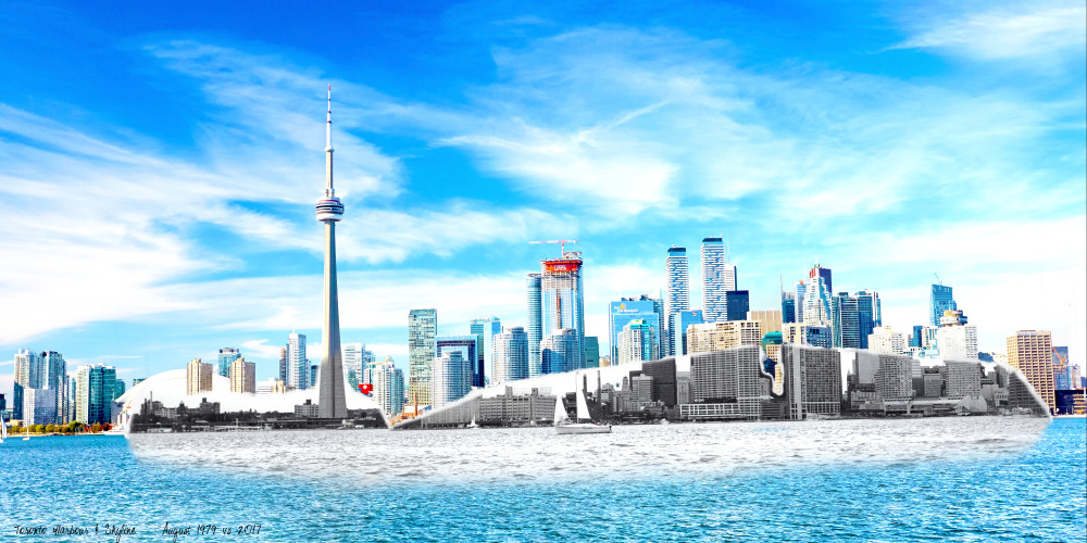 Present Past - Toronto Harbour & Skyline