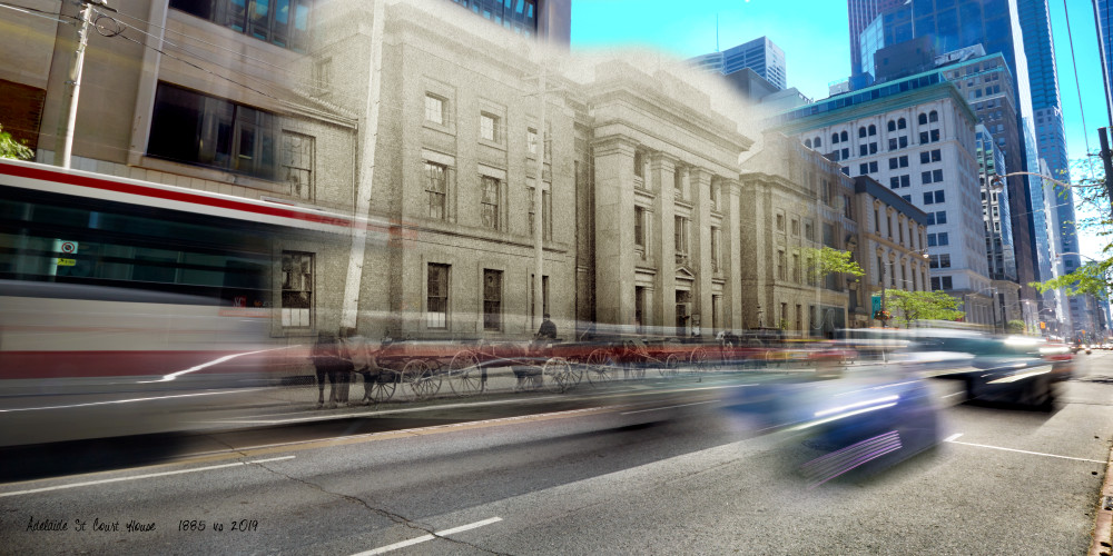 Past Present - Adelaide Court House