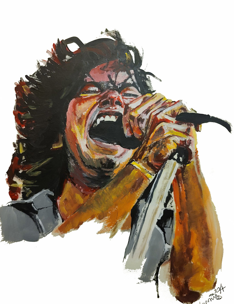 Musician Art, Eddie Vedder Portrait By John Lasonio For LasonioFineArt.com