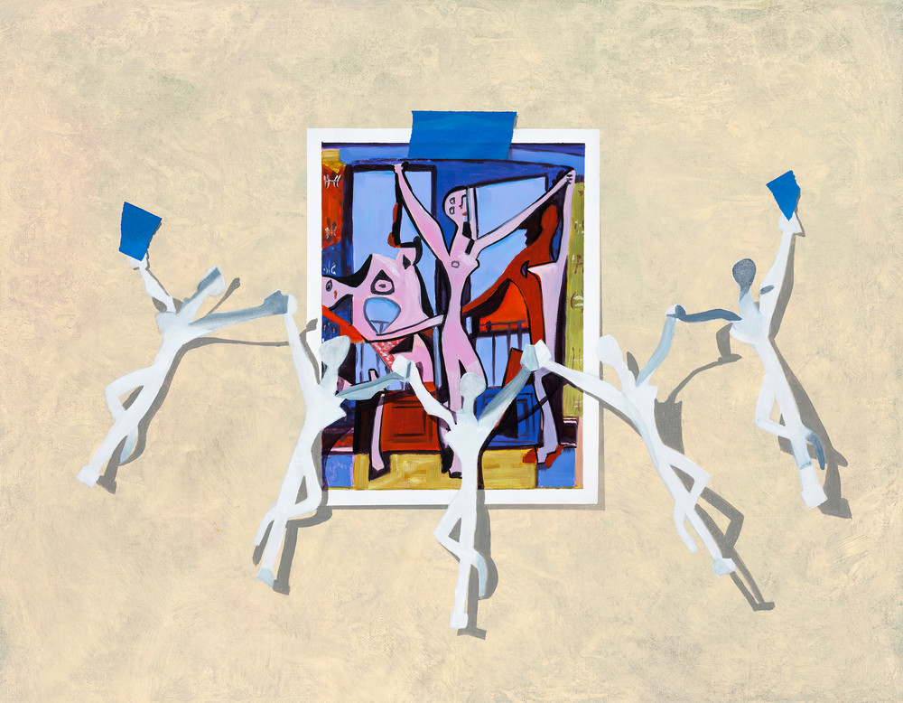 Dancing With Picasso Art | Richard Hall Fine Art