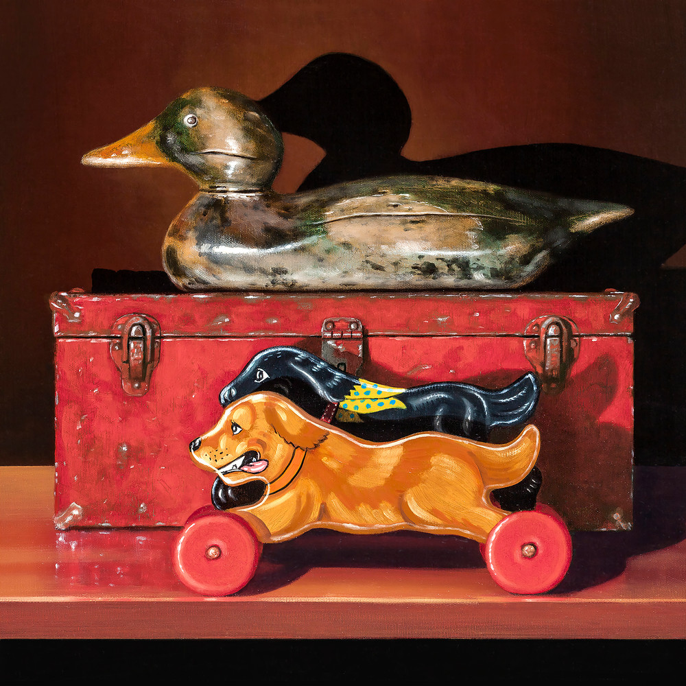 Duck Hunt Art | Richard Hall Fine Art