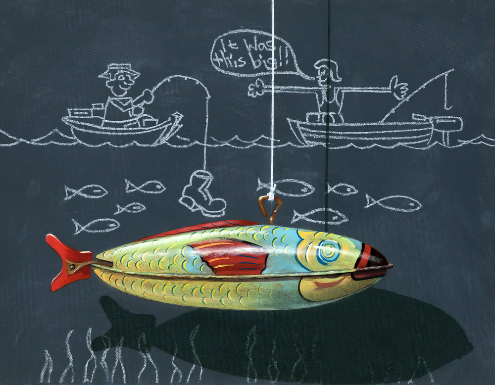 Fish Tales Art | Richard Hall Fine Art
