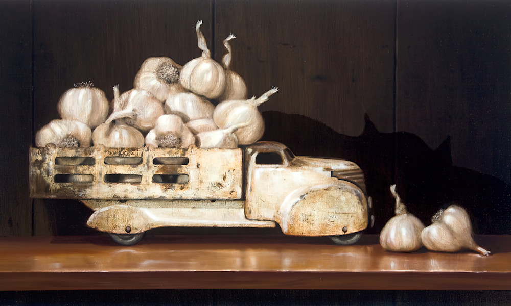 Garlic Shadows Art | Richard Hall Fine Art