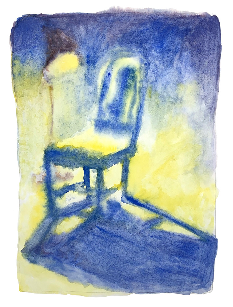 Interrogation (Watercolor) Art | Valerie Larson Art & Design