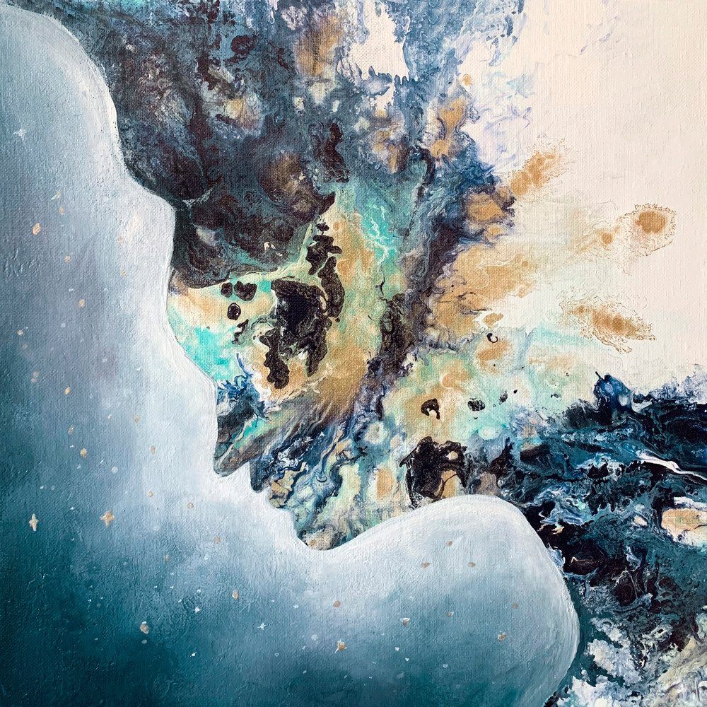 Human Ecosystem Cosmic Art | Meghan Aileen Fine Art