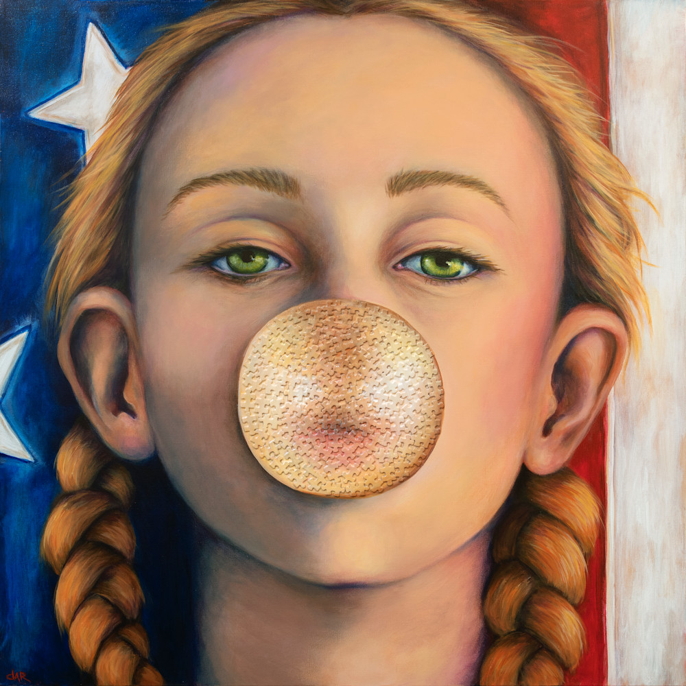 Jamie All American Girl Art | darzart
