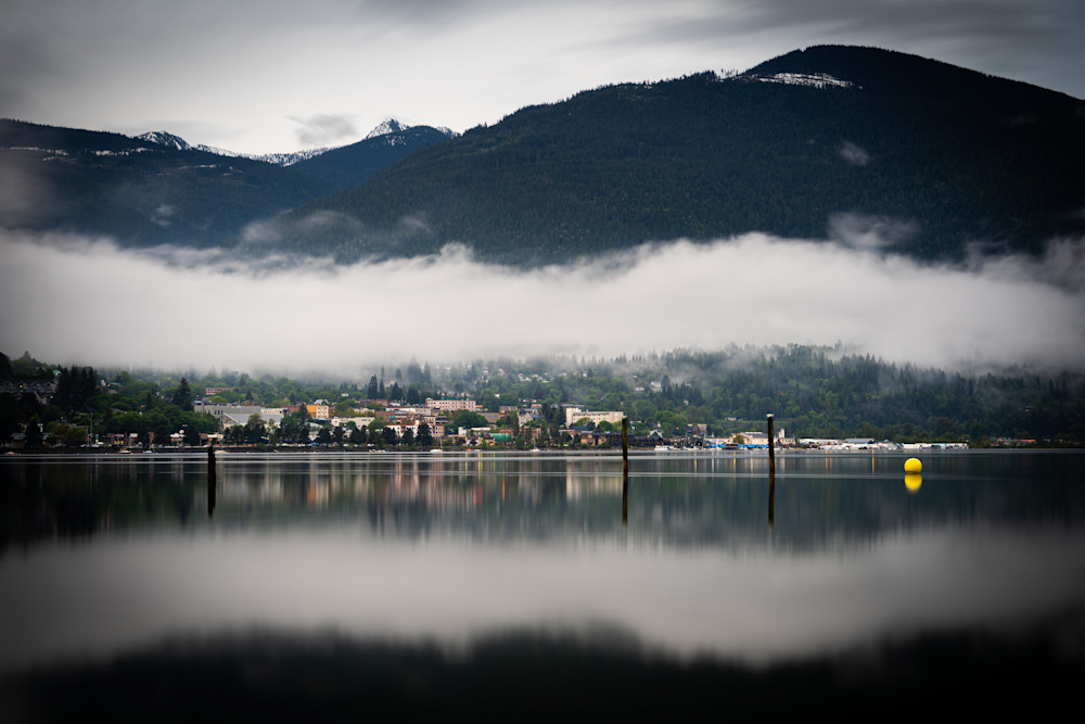 Tom Weager Photography - Nelson BC at dusk
