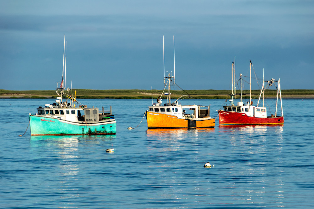 Three Boats Photography Art | The Colors of Chatham