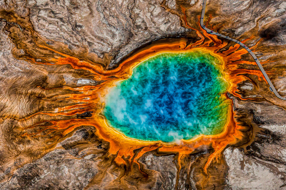 The Eye Of Yellowstone Photography Art | John Winnie Jr. Photography