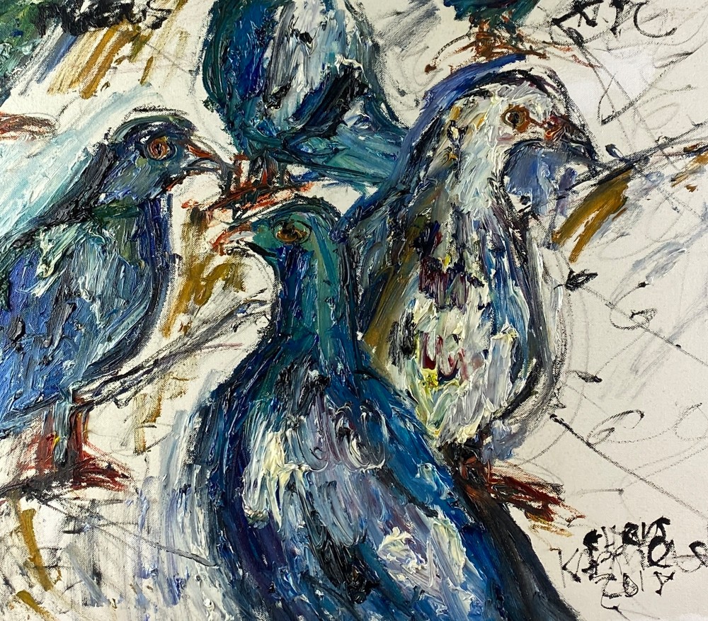 More Pigeons Art | Chris Kappmeier Studio