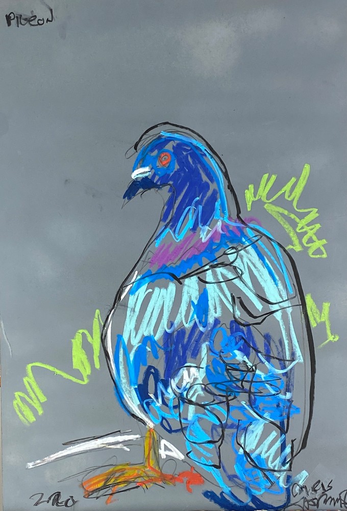 Noble Pigeons Art | Chris Kappmeier Studio
