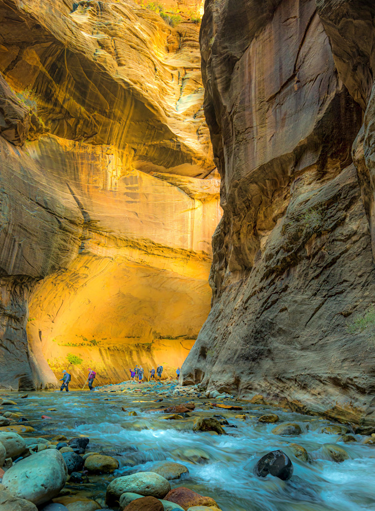 Fording the Stream, The Narrows | Landscape Photography | Tim Truby 