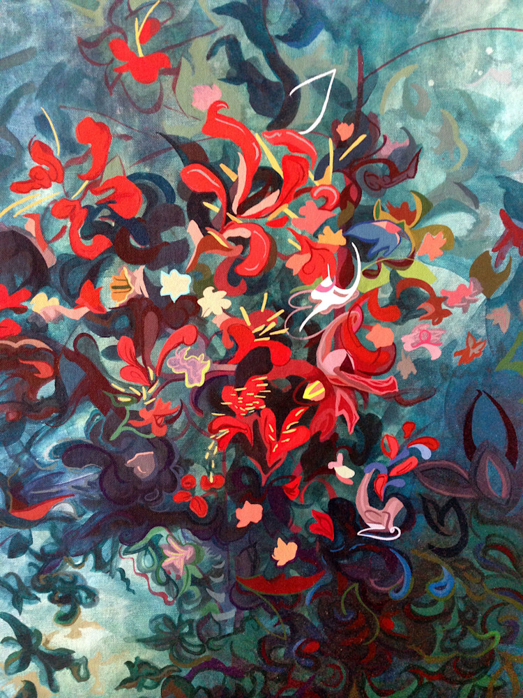 Underwater Bouquet Art | Kim Michelle