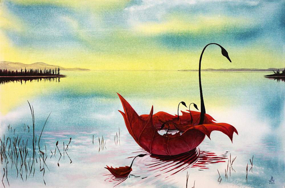 Morning Paddle Art | Aaron W. Smith