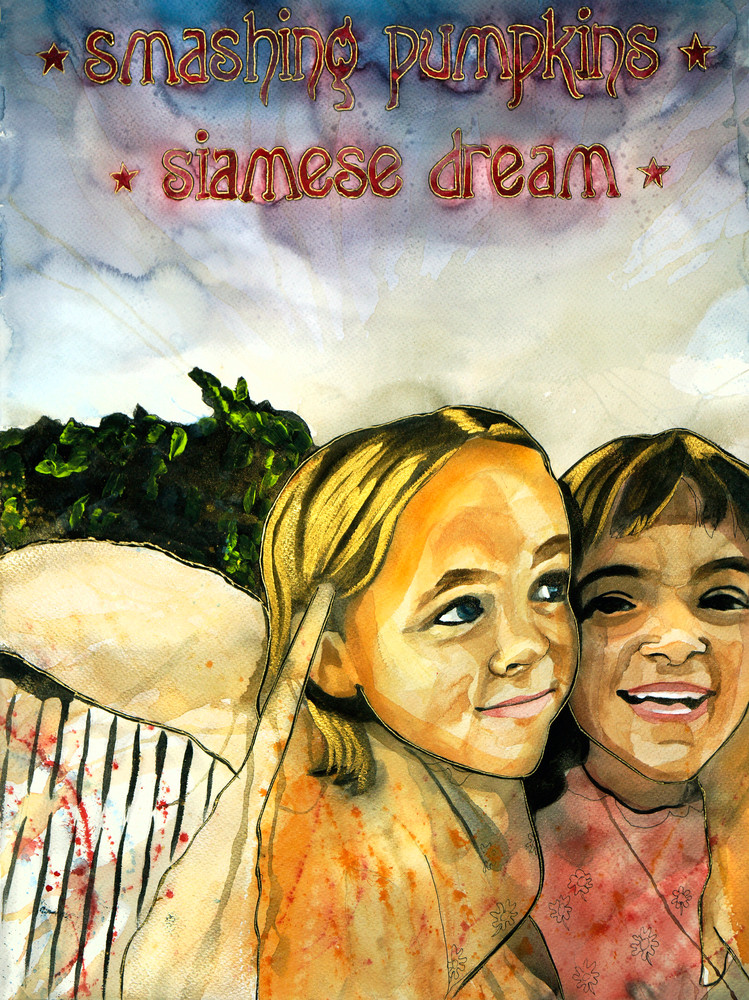 Smashing Pumpkins Siamese Dream Reinterpretation Art | William K. Stidham -  heART Art