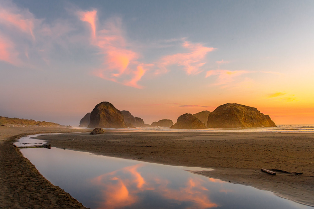 Myers Creek Beach, Sunset | Seascape Photography | Tim Truby 