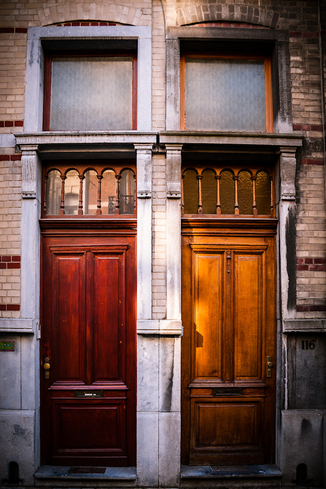 Doors of Ixelles No. 4, Brussels, Belgium 2018