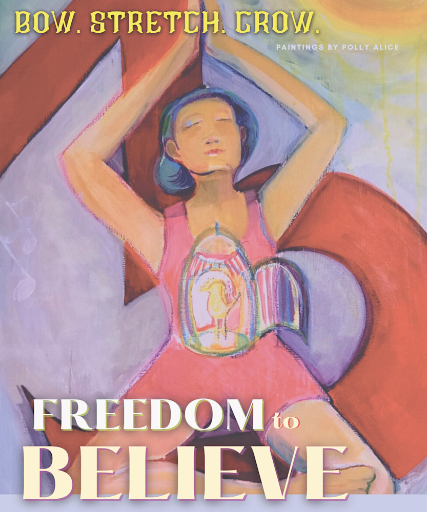 Freedom To Believe Art | Polly Alice Design
