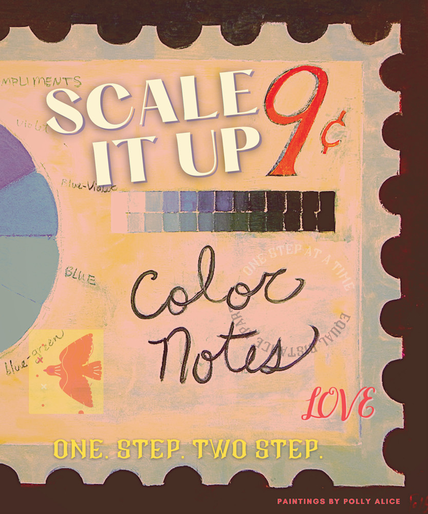 Scale It Up Poster Art | Polly Alice Design
