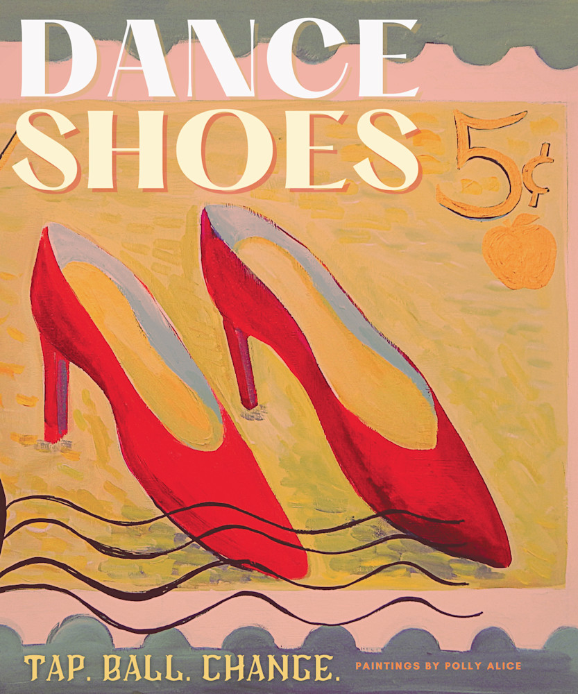 Dance Shoes  Art | Polly Alice Design