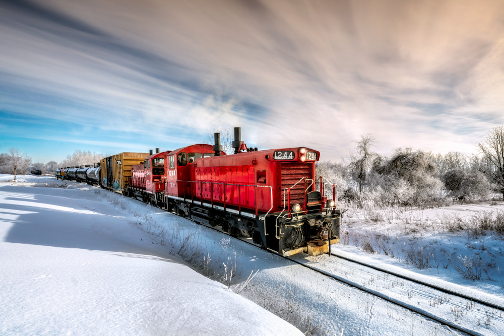Working The Winter Rails Art | Trevor Pottelberg Photography